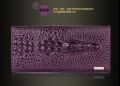 Crocodile Pattern 2022 Long Korean Genuine Leather Women's Large Capacity Wallet. 