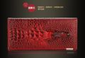Crocodile Pattern 2022 Long Korean Genuine Leather Women's Large Capacity Wallet. 