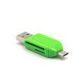 Mobile OTG reader, dual-purpose for mobile and computer, SD TF high-speed 2.0Type-C card reader. 