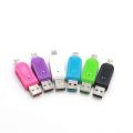 Mobile OTG reader, dual-purpose for mobile and computer, SD TF high-speed 2.0Type-C card reader. 