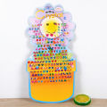 Children's reward beauty moles, eyebrow center face stickers, crystal drop shaped children's stickers.