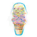 Children's reward beauty moles, eyebrow center face stickers, crystal drop shaped children's stickers.