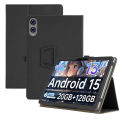 for TECLAST T65 13.4 Inches 2025 New Case,Fabric Texture Slim Folding Stand Cover for Men Women Full Protection. 