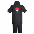 II black Sasuke summer cosplay anime clothing. 