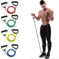 【Fast Delivery 1-4 day】Pull Rope Fitness Exercises Resistance Bands with handle set Yoga Tubes Latex bandas elasticas fitness equipment Yoga Exercise Fitness Rubber Tubes Band Stretch Training Gyms Workout Elastic Pull Rope. 