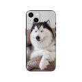 Husky for Apple dog iPhone 15 two Hax ugly cute funny emoji pack phone case. 