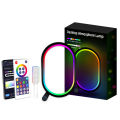 Smart desk lamp RGB phantom color pickup desktop atmosphere esports music rhythm light, bedroom bedside LED internet red light. 