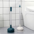 Household cup, device, blockage, toilet water channel unclogging tool, leather suction. 