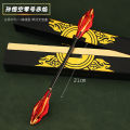 Honor Game Peripheral Sun Wukong Golden Hoop Stick Ultimate Moonlight Treasure Box Weapon Toy Handmade Model Set. 