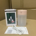 Colorful cup humidifier USB big spray night light mute bedroom home mini cute pet fragrance air purifier. 