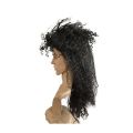 Stage performance corn soup men's long curly hair Michael Jackson wig. 