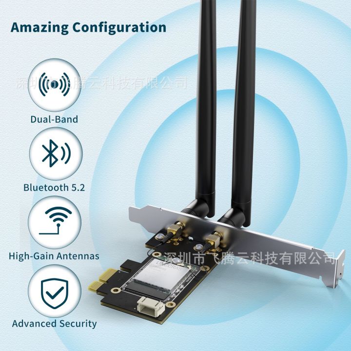 PCIE&M.2%20WiFi%206%20Gigabit%20Desktop%20Laptop%20Built%20in%20Wireless%20Network%20Card%20Receiver%205.2%20Bluetooth%20-%20Image%202