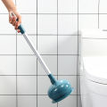 Household cup, device, blockage, toilet water channel unclogging tool, leather suction. 