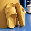 Slippers feel like stepping on feces. Summer special offer home use. Bathroom is non slip, odorless, and soft soled. EVA shower slippers for women.