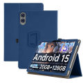 for TECLAST T65 13.4 Inches 2025 New Case,Fabric Texture Slim Folding Stand Cover for Men Women Full Protection. 