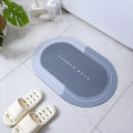 【Fast Delivery 1-4 day】Modern Non Slip Crystal Velvet Bath Mat Quick Dry Super ABSorbent Waterproof Soft Floor Mat Washable Rubber Backing for Bathroom Bathtub Shower. 