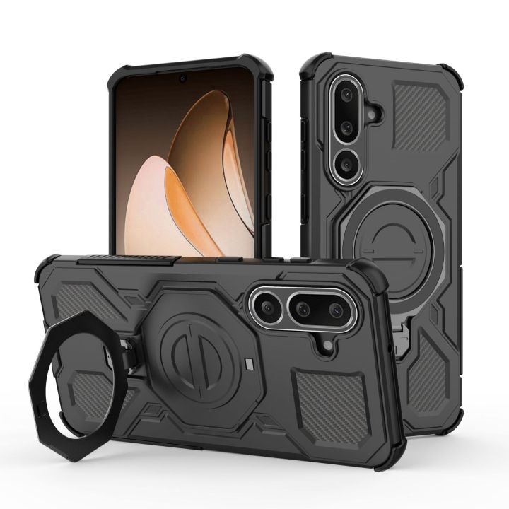 Samsung Galaxy M56 Magnetic Phone Case,Military Drop Protection MagSafe Phone Case Cover for Samsung Galaxy M56