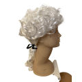 Gentleman Judge Ball Party Supplies Style Lawyer Hat Hair Court Wig Male. 