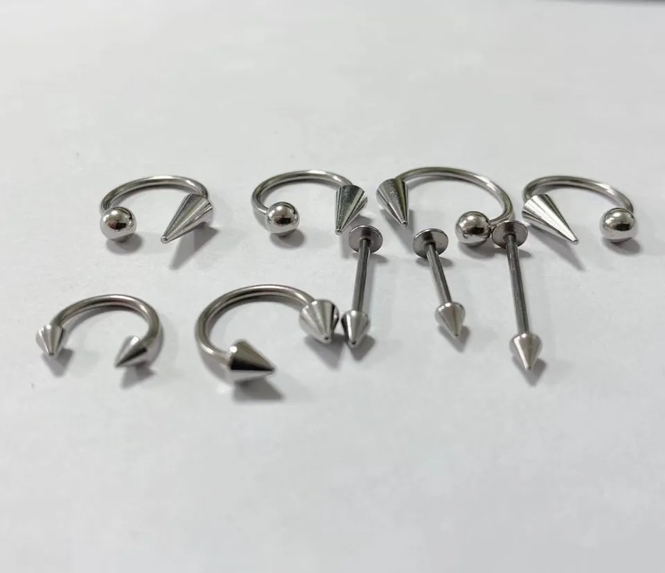 Top PicksDirect selling high quality stainless steel pointed cone c-shaped  lip ring lip nail piercing jewelry | Daraz.com.bd