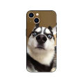 Husky for Apple dog iPhone 15 two Hax ugly cute funny emoji pack phone case. 