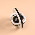3D Infinite Flipping Black White Finger Creative Fingertip Gyroscope and Decompression Toy. 