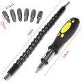 Multi-functional Snake Bit Drill Bit Extender Set (Universal). 