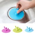 【FUN LIVE】 Byssherer 1 Pc Floor Drain Cover Little Man Kitchen Bathroom Rubber Tub Sink Plug Laundry Water Stopper. 