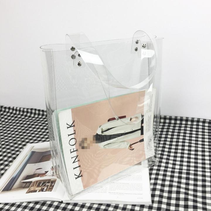 Casual%20Transparent%20Bag%20Women%20Clear%20Tote%20Pvc%20Handbag%20Jelly%20Shoulder%20Beach%20Clutch%20-%20-%20Image%202
