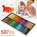 50 Colors Box Non-toxic Artists Gallery Oil Pastels Drawing Pens Drawing Paint. 