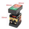 On/Off Start Stop Momentary Push Button Pushbutton Switch AC 600V 10A Green+Red. 