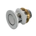Chrome Sink New Basin Tap Push Button Pop Up Waste Plug Slotted Modern Click Clack -. 