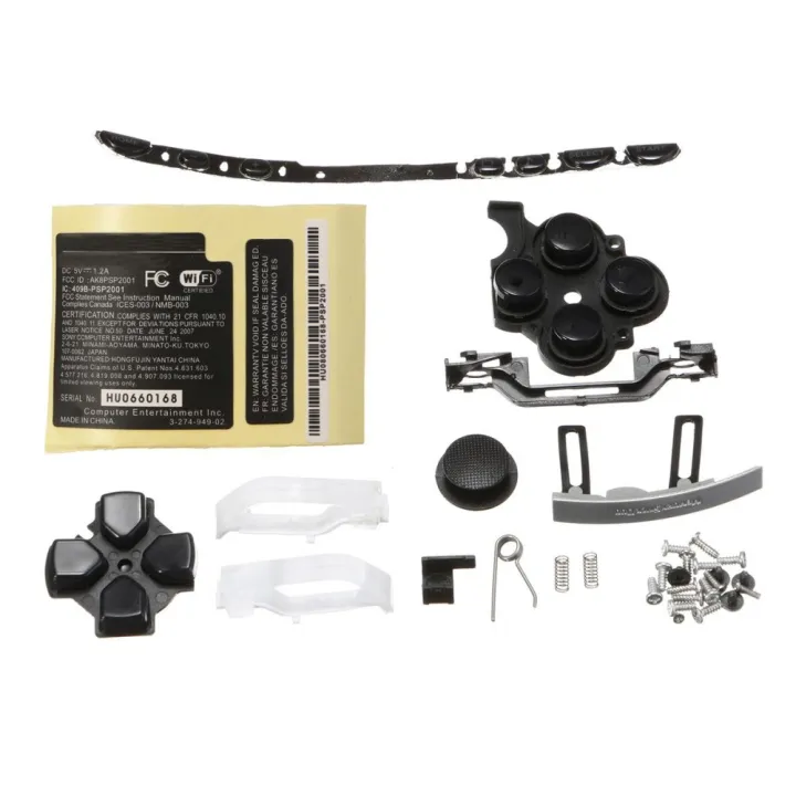 Part%20Replacement%20Accessories%20Set%20For%20Sony%20PSP%202000/01/02/03/04%20Slim%20Lite%20console-Black%20-%20Image%202