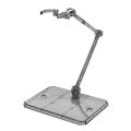 SHF Figma Action Figure Base Stand Holder Fit For Bandai HG RG SD Gundam Model - Transparent black. 