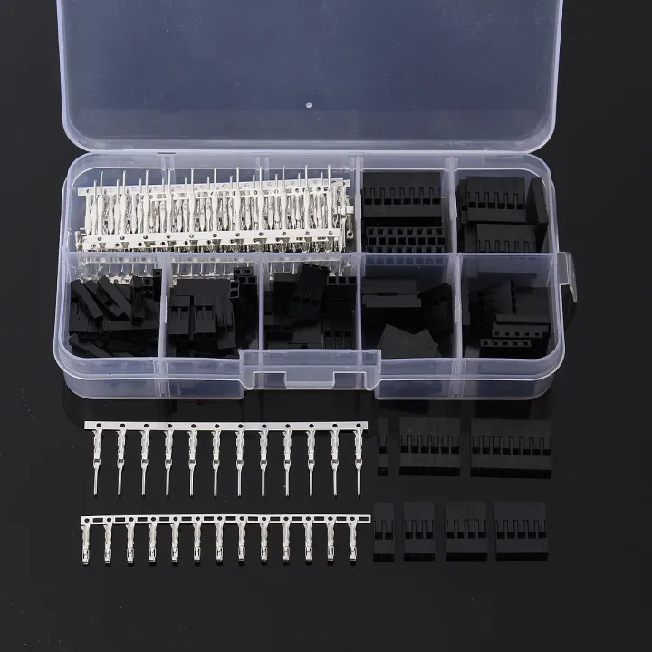 370pcs Dupont New Wire Tools DIY Jumper Pin Header Connector Housing ...