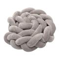 Baby Infant Plush Crib Bumper Bed Bedding Cot Braid Pillow Pad Protector. 