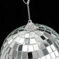 50mm Silver Disco Mirror Ball Medium Club Glass Sphere Light Payrt Supply-Silver. 