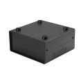 150x70x140mm Metal Enclosure Switch Box Iron Electronics Box Instrument Case Housing Case For Pcb Black.