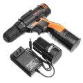 16.8V Cordless New Lithium Electric Screwdriver Rechargeable Hand Drill Power Tools -. 