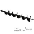 40mm Auger Bit Drill for Petrol Post Hole Digger, Earth Auger, Standard 20mm -. 
