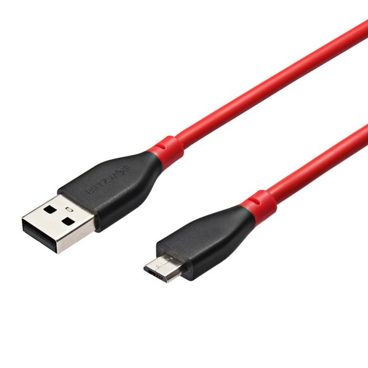 BlitzWolf%20AmpCore%20%E2%85%A1%20BW-MC10%202.4A%20Micro%20Universal%20Serial%20Bus%20Charging%20Data%20Cable%200.98ft/0.3m%20For%20Samsung%20S7%20Redmi%204%20-%20Red%20(red)%20-%20Image%204