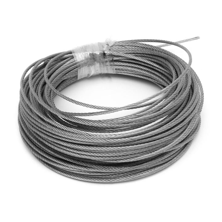 Stainless Steel Wire Rope Tensile Diameter 4mm Structure Cable