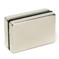 2Pcs Super New Strong Big Block Neodymium 30x20x5mm Rare Earth Fridge Magnet N50 -. 