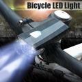 Universal Serial HOT SELL New Bus Rechargeable LED MTB Bike Bicycle Cycle Head Front Light Rear Tail Lamp - black. 