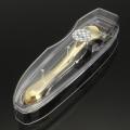 540 Needle Titanium Microneedle Derma Roller Micro Skin Therapy Golden 0.5mm - 0.5mm. 