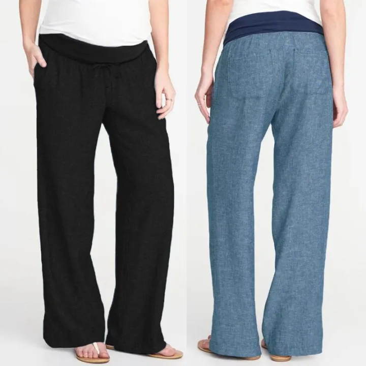 VONDA%20Maternity%20Pants%20Full%20Length%20Comfortably%20Breathable%20-%20Image%204
