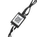 2 in 1 RGB LED Car Atmosphere Interior Light Kit G4  Phone APP Control - 2in1. 