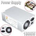 1800W Special New Power Supply For ATX Mining Machine Support 6 Pieces Graphics Card -. 
