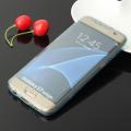 Clear Case for Samsung Galaxy S7 S7 Edge Accessories Transparent 360 Degree Protective Phone Cover TPU Blue - Blue through. 
