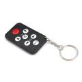 LEORY Universal Highquality Mini 7 Keys Button Infrared IR TV Remote Control Controller Key Ring Wireless TV Set Smart Controller 1pcs -. 