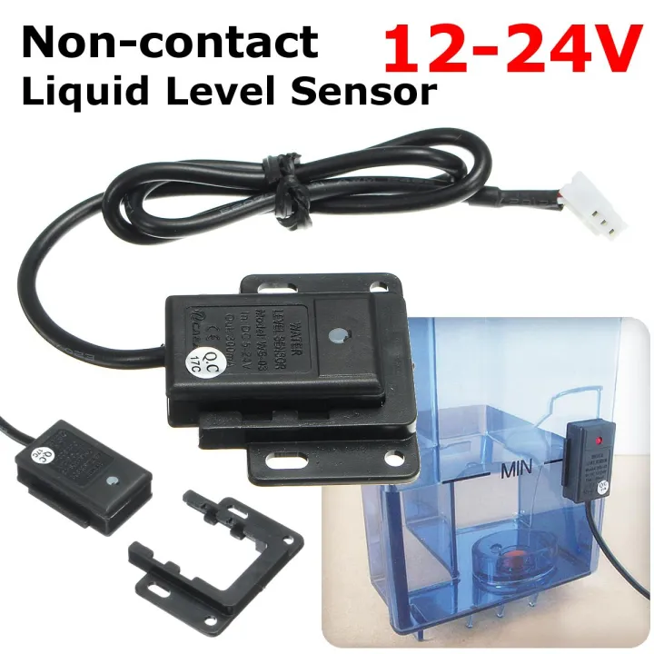 Liquid Container Level Indicator 12-24V Non-contact Tube Tank Liquid Water Level Detect Sensor Switch ...